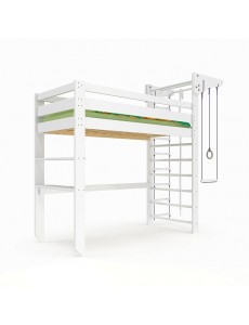 Lit enfant avec échelle – sommeil, jeu et mouvement en un