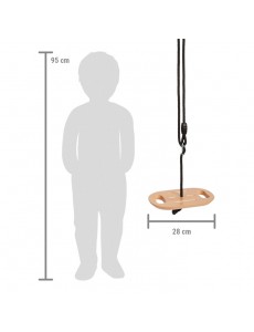 Balançoires Black Line – plaisir élégant pour toute la famille